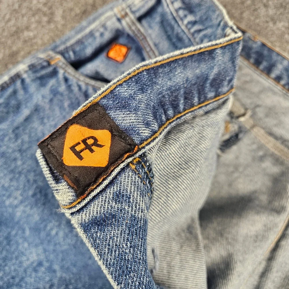 Wrangler Riggs Workwear FR Flame Resistant Carpenter Jeans Blue 42x36‎ FR3W020